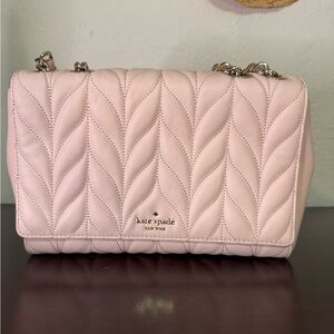 Kate Spade Blush Quilted Shoulder Bag